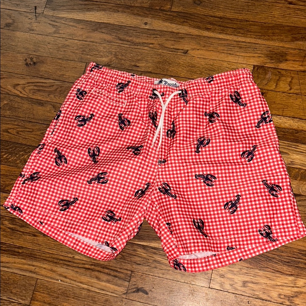 Red Lobster Swim Trunks